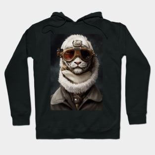 White tiger Hoodie